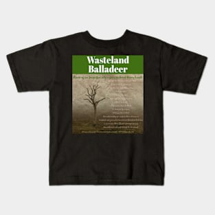 Wasteland Balladeer Album cover Kids T-Shirt